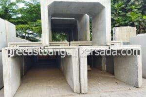 U-Ditch Beton Precast, Drainase Terbuka, Saluran U