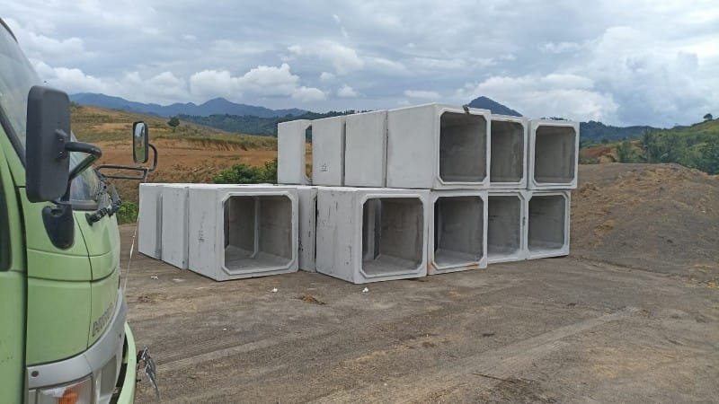 Box Culvert di Lampung Barat
