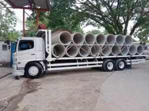 Pengiriman RCP Beton ke Lampung