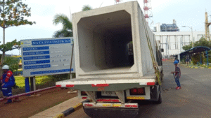 Pengiriman Box Culvert ke tulang bawang